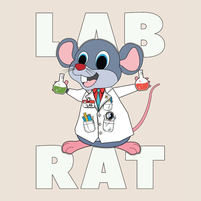 Laboratory Laboratory Technician Lab Rat Science Gift