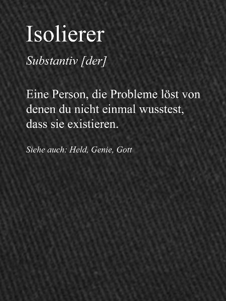 Isolierer I Isolierfacharbeiter oder
