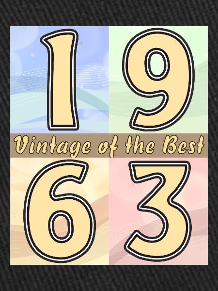 BIRTHDAY YEAR 1963