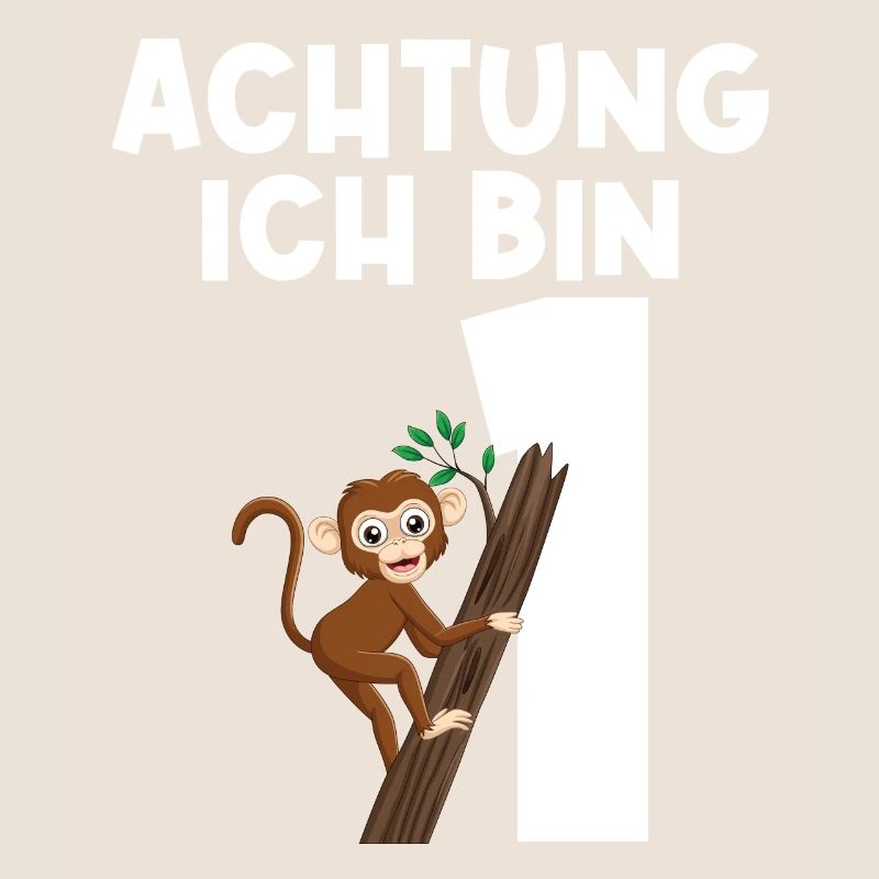 1.Geburtstag Affe Geburtstagsfeier Geschenk