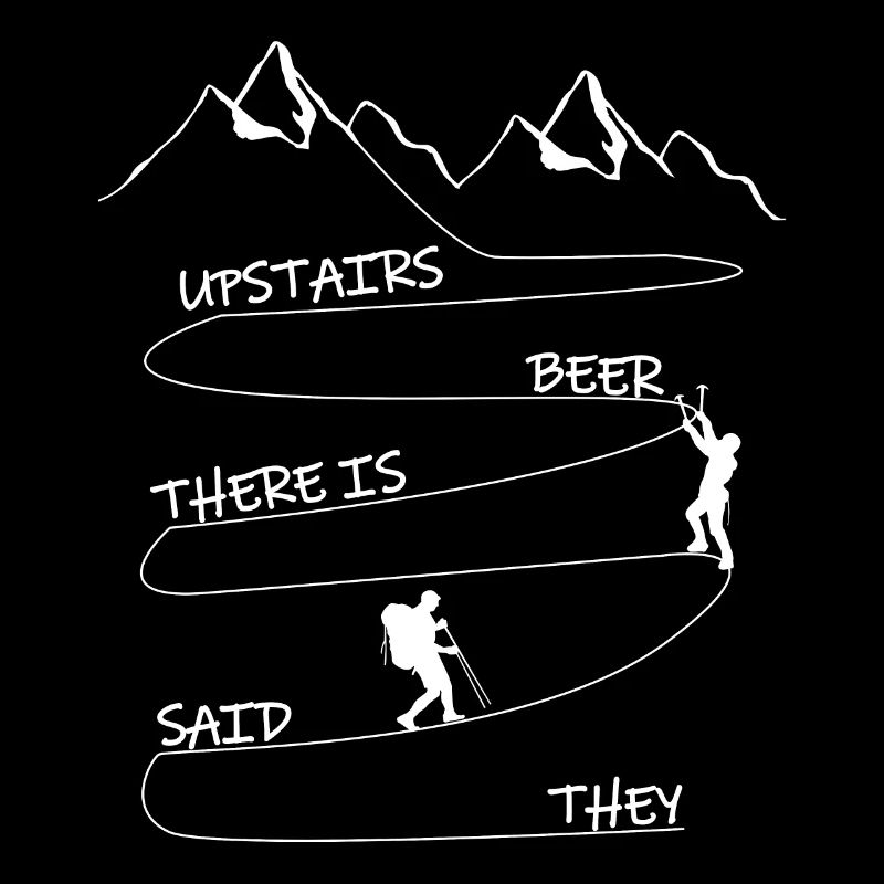 Wandern , Berge und Bier