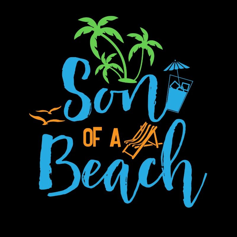 fils d’une plage Design pour un amoureux de la plage ou