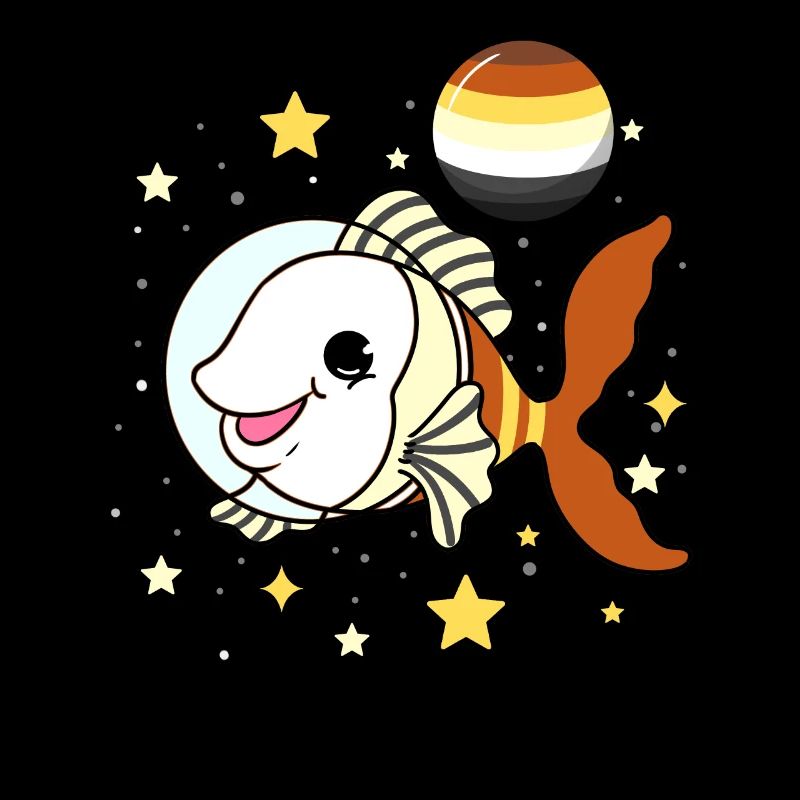 Fish in Space Gay Bear Pride