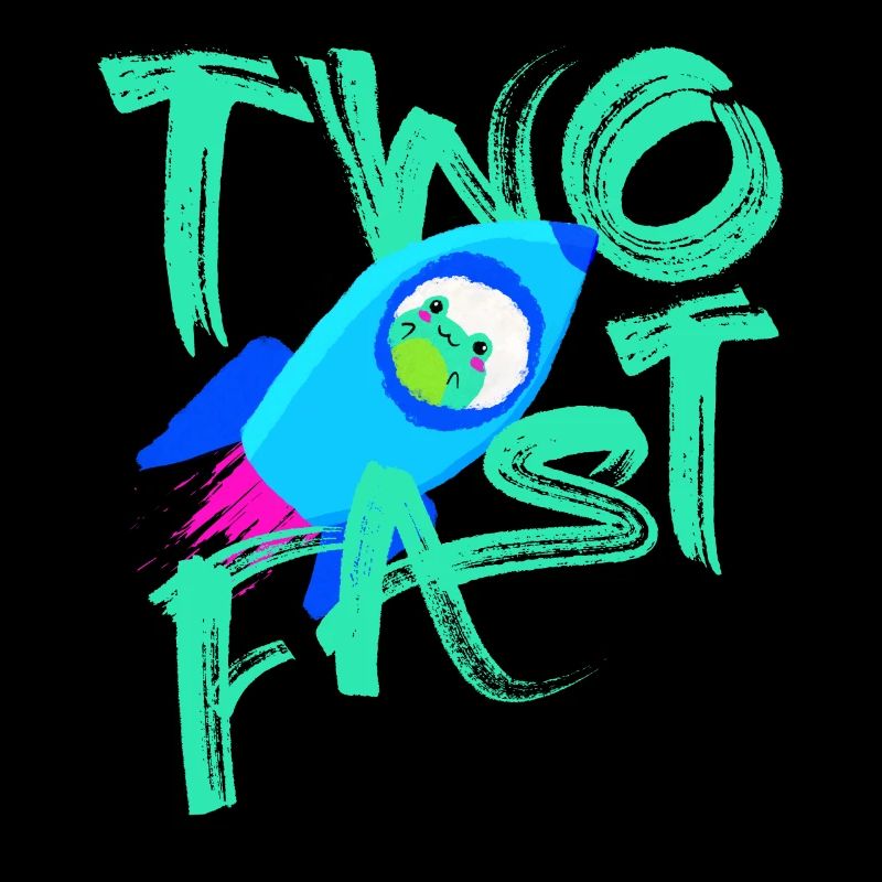 Deux fast Rocket Frog Space 2 ans 2ème anniversaire