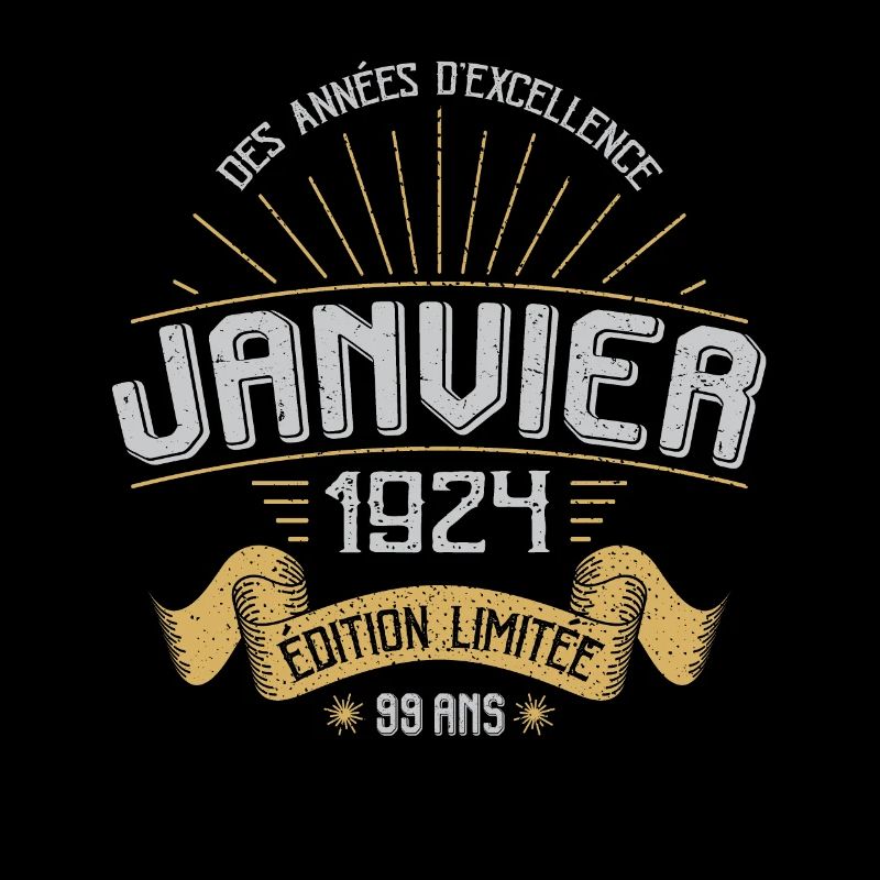 Des Années D'excellence Janvier 1924 99 Ans
