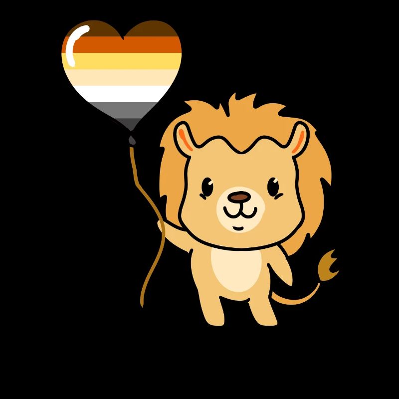 Lion Balloon Gay Bear Pride