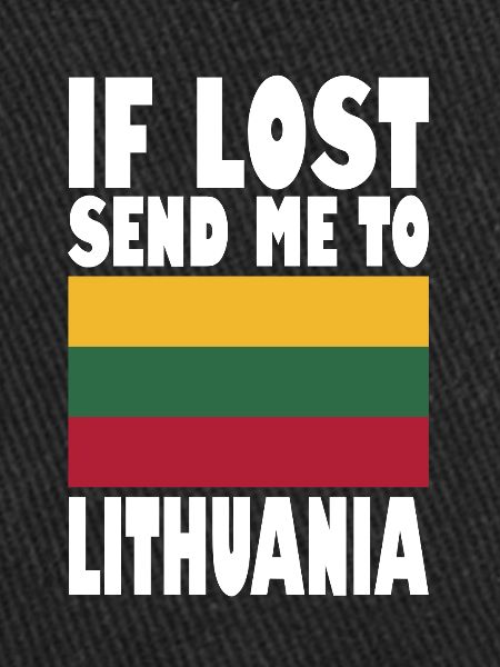 Lithuania Flag Saying