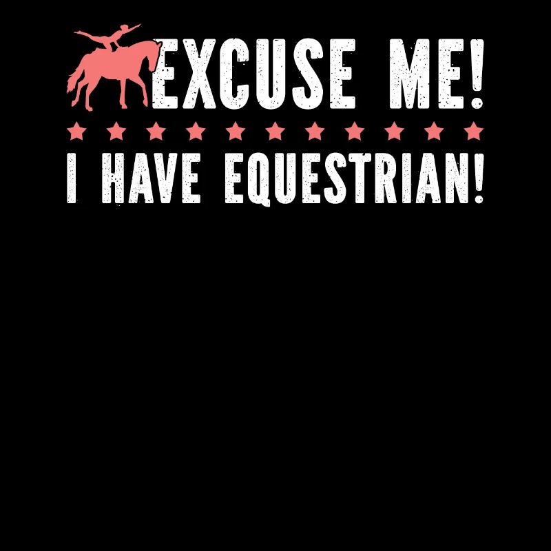 Excusez-moi j’ai équestre