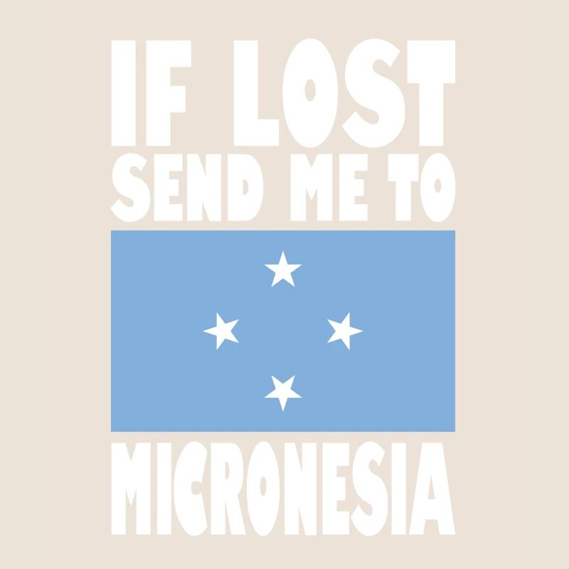 Micronesia Flag Saying