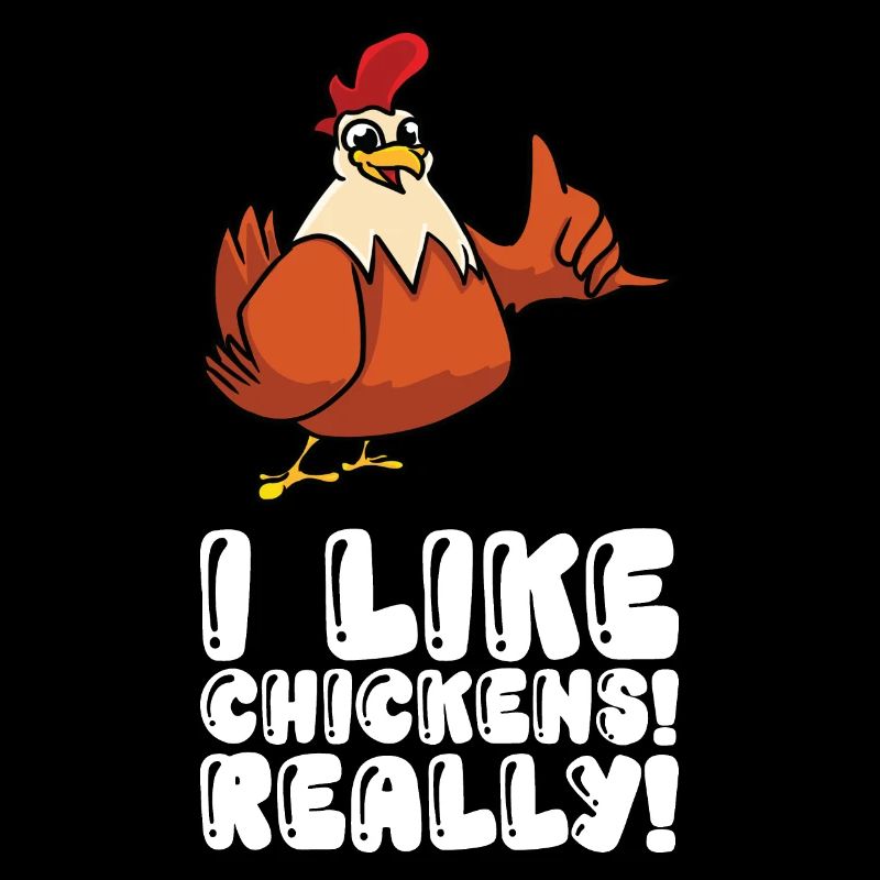 J’aime beaucoup les poulets