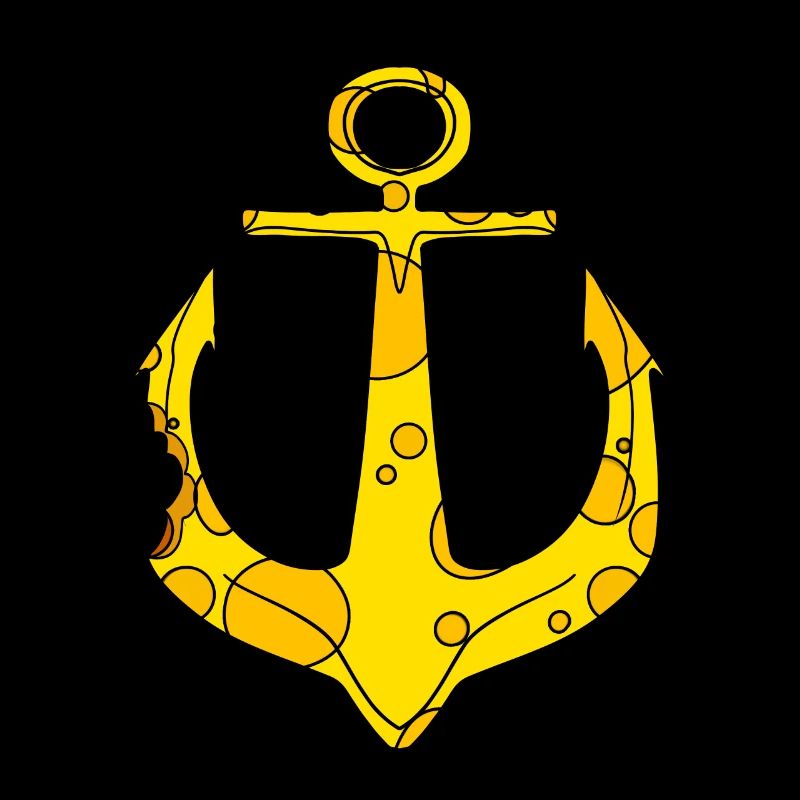 Ancre de fromage drôle de capitaine