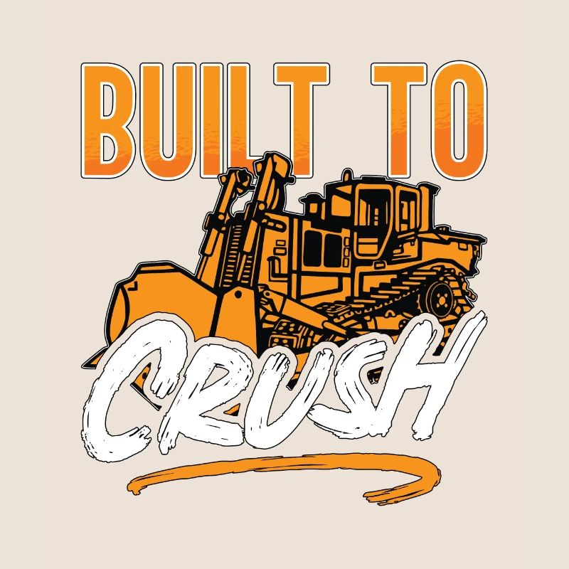 Bulldozer Construction Worker Gift