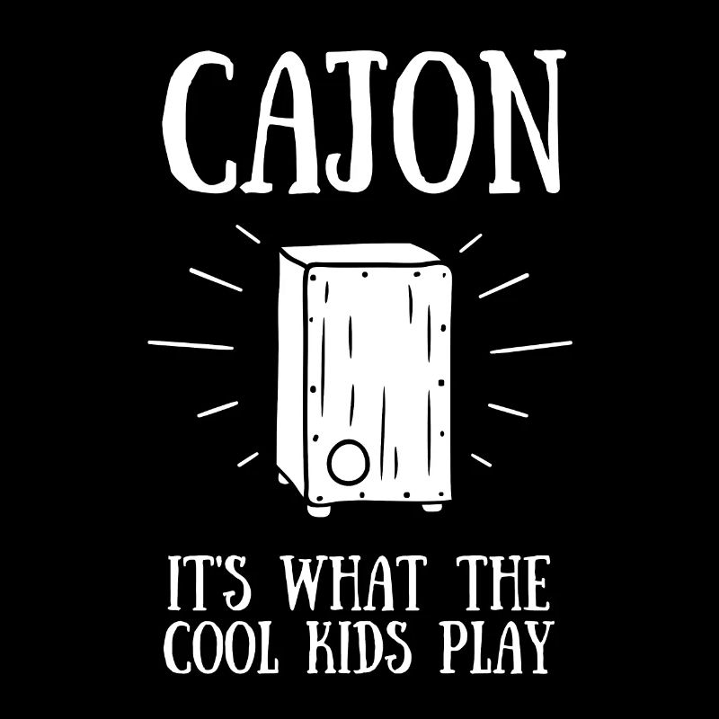 Cajon Box Drum Instrument Peruvian Cajon