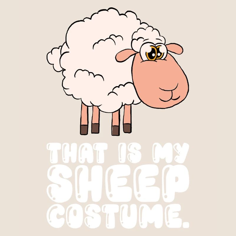 This is my sheep costume