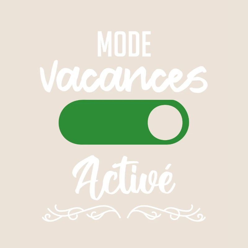 mode vacances activé