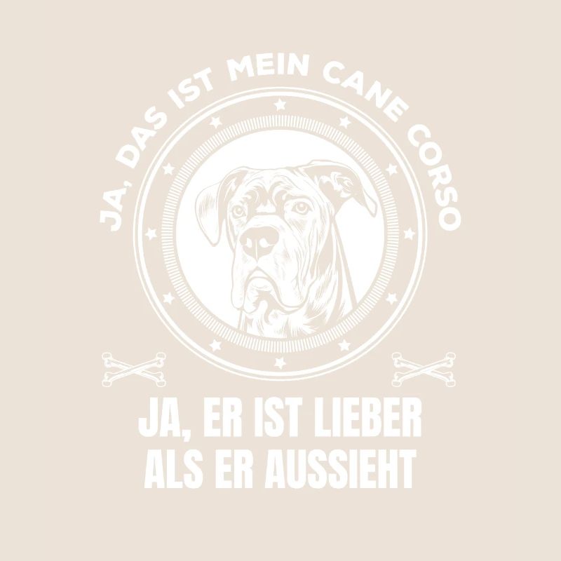 Cane Corso ist lieber als er aussieht