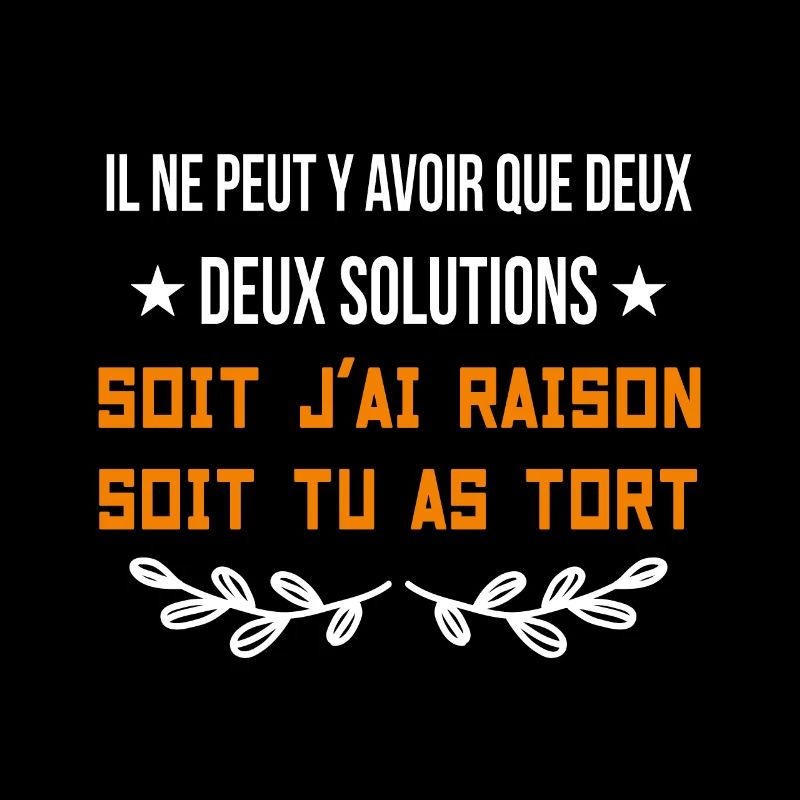 Soit j'ai Raison Soit J'ai Tort