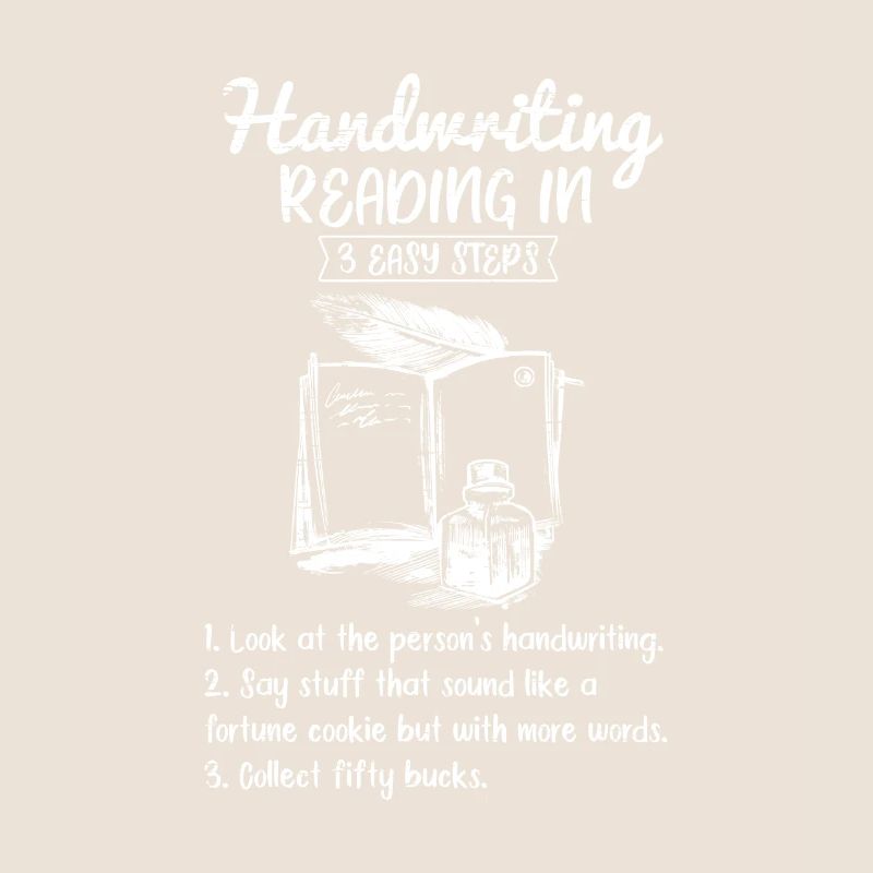 Handwriting Reader Handwriting Reading Step Funny