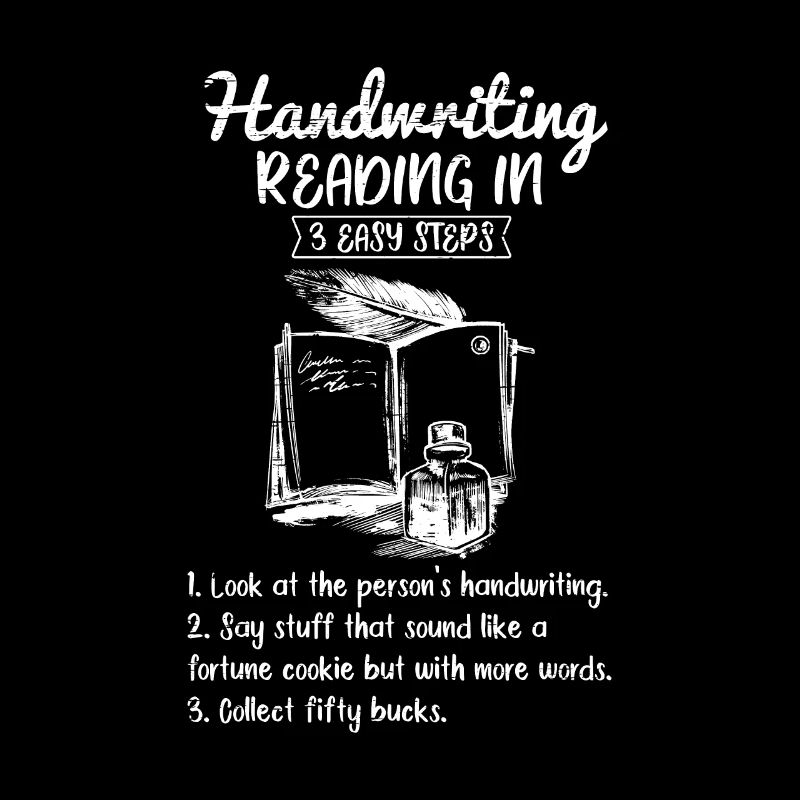 Handwriting Reader Handwriting Reading Step Funny
