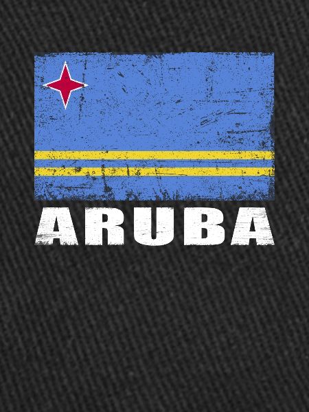 Drapeau d’Aruba Grunge Drapeau d’Aruba