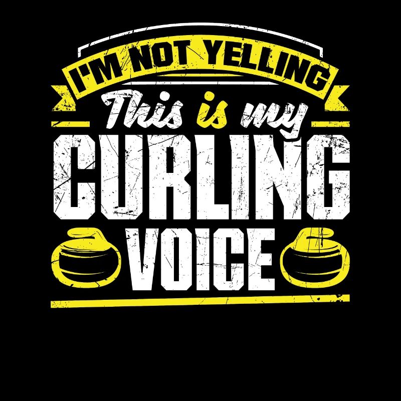 Curling Player for a Curler I'm Not Yelling