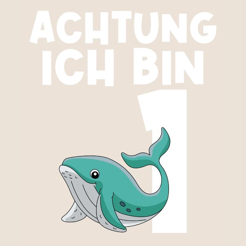 1.Geburtstag Wal Geburtstagsfeier Geschenk