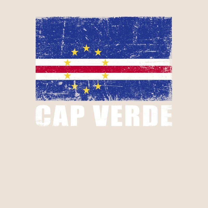 Drapeau du Cap-Vert Grunge Drapeau du Cap-Vert