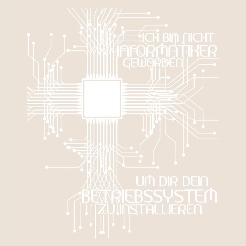 Informatik Vintage Admin Informatiker