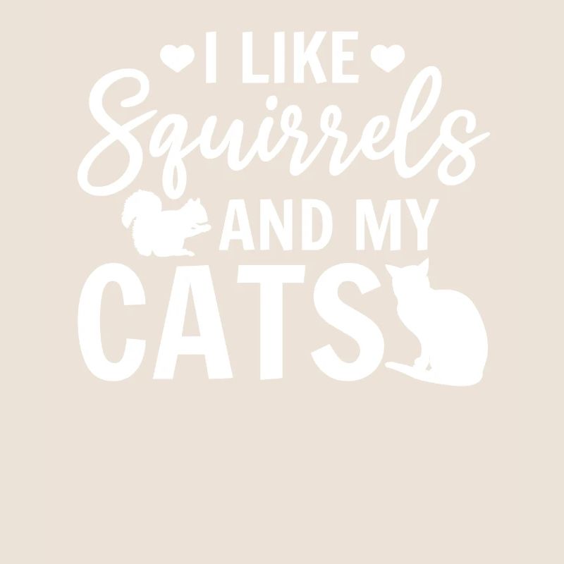 J’aime les écureuils et mes chats écureuils