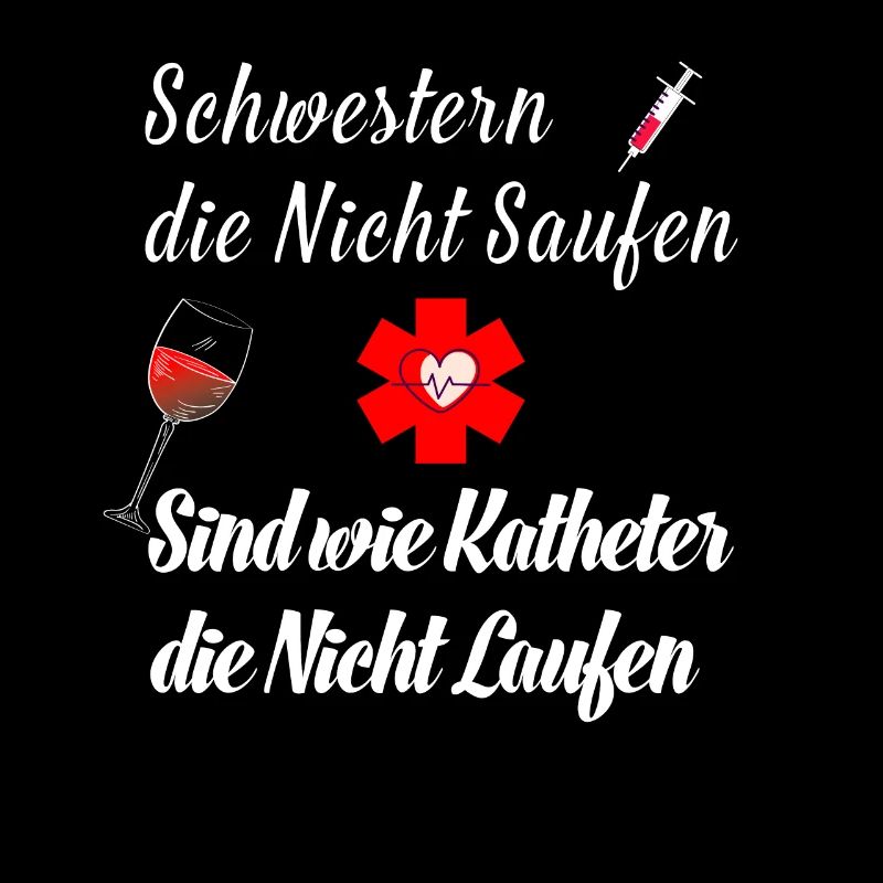 Lustiges Krankenschwester Pflegerin