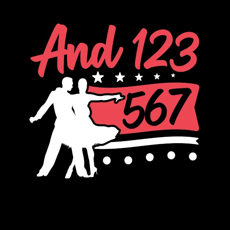 Salsa Tänzerin Latin Dancing und 123 567 Salsa