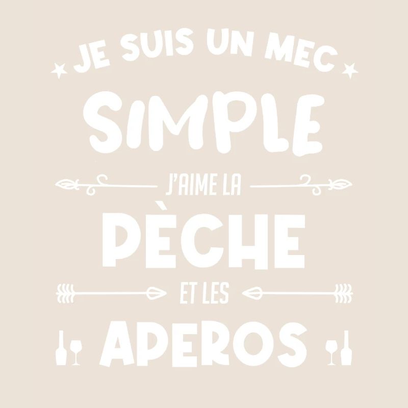 Pêche - un mec simple