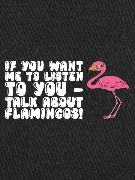 Funny flamingo graphics