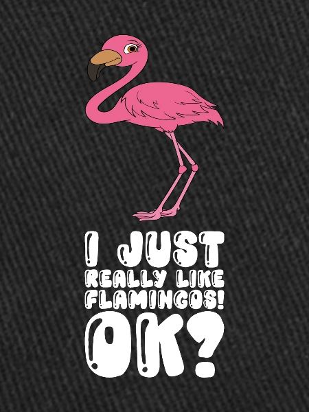 Funny flamingo graphics