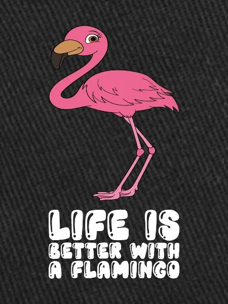 Funny flamingo graphics