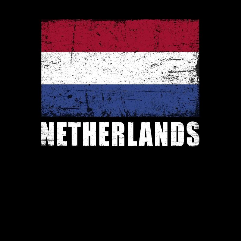 Pays-Bas Drapeau Grunge Pays-Bas Drapeau