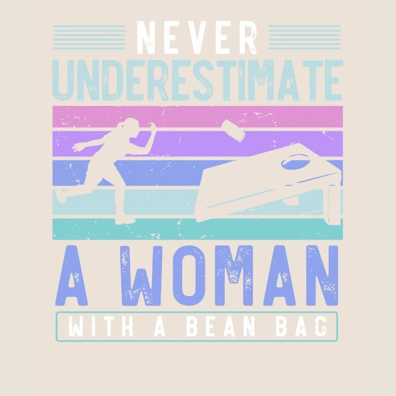 Cornhole, pouf, lancer de pouf