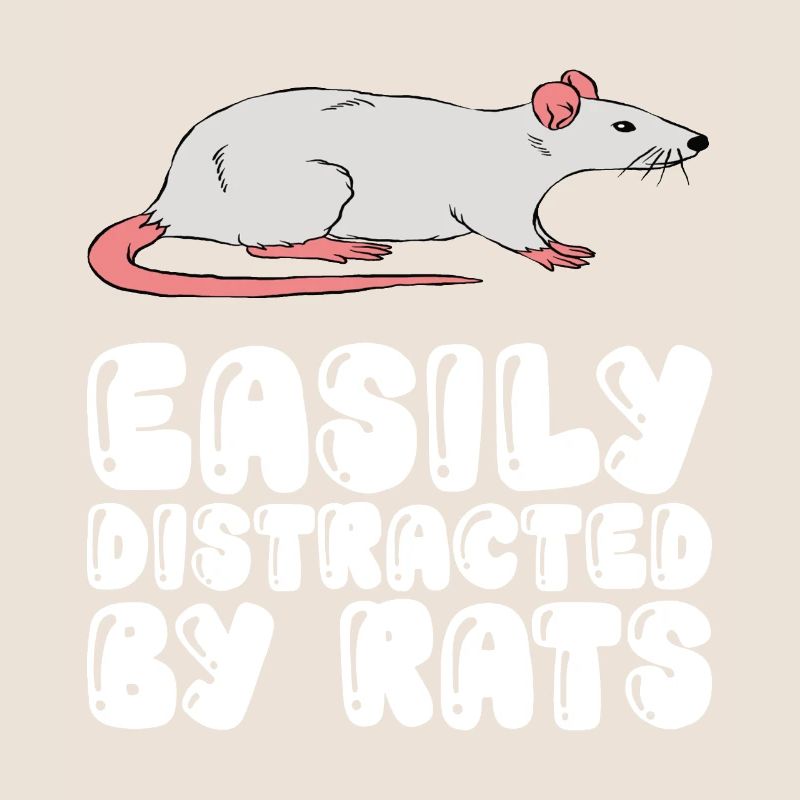 Easily distracted by rats