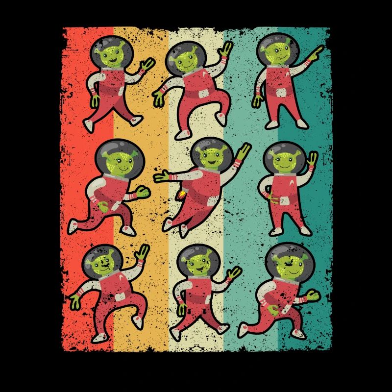 Dancing Aliens Dance Challenge Drôle