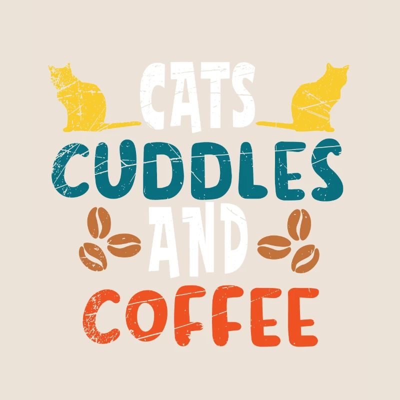 Katzen Kätzchen Kaffee Haustier