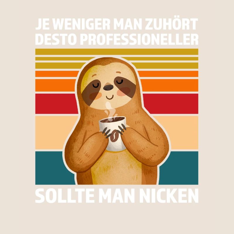 Faultier Sarkasmus Sarkastisch Geschenk