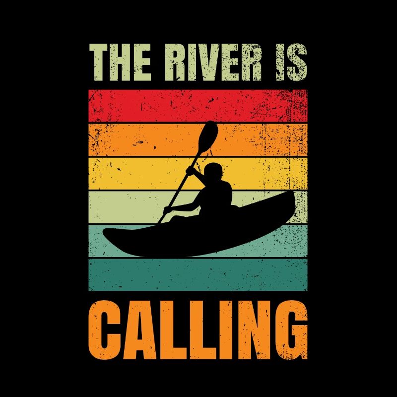 The river calls Paddle Outdoor Oar