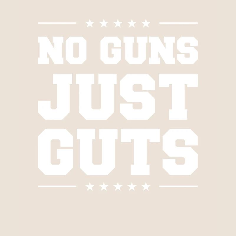 Pas d’armes à feu Juste Guts Correction Prison Correctional O