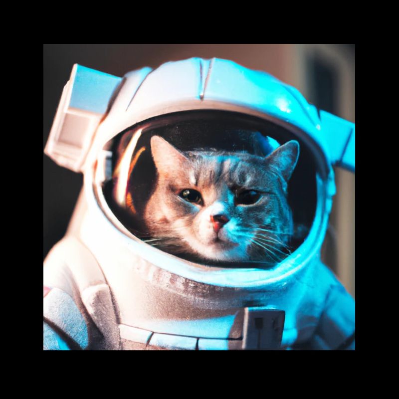 Chat dans l’espace