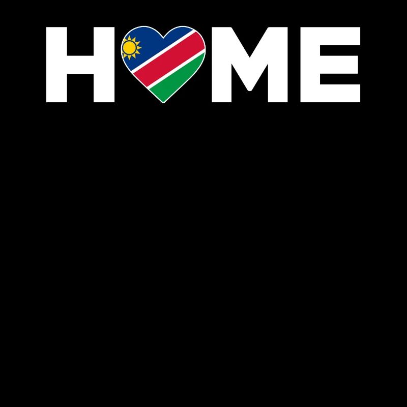 Namibia Heimat Namibia Flagge Namibia Liebe
