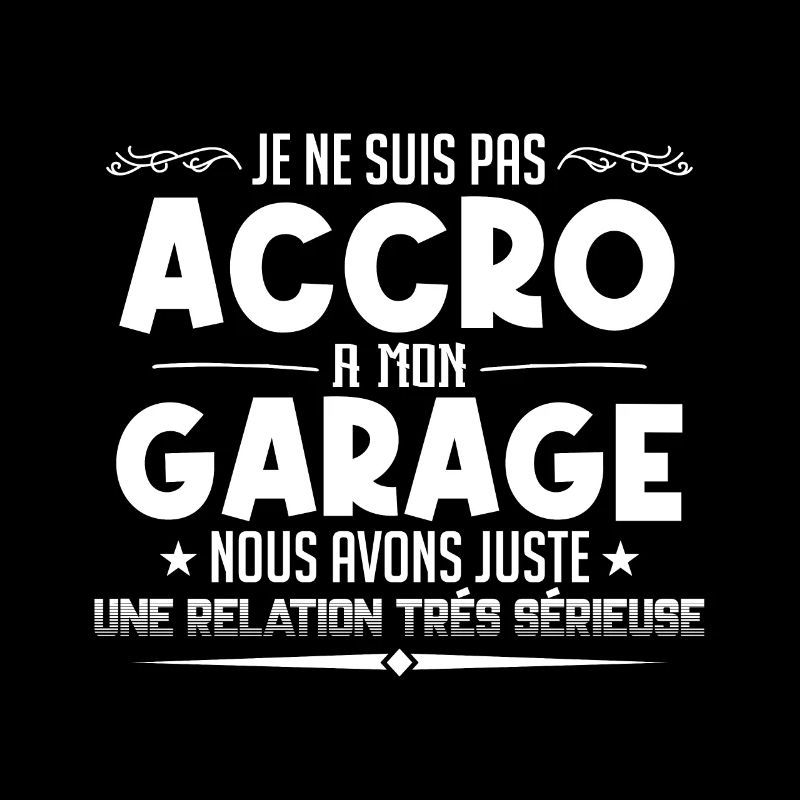Je ne suis pas accro a mon garage cadeau.