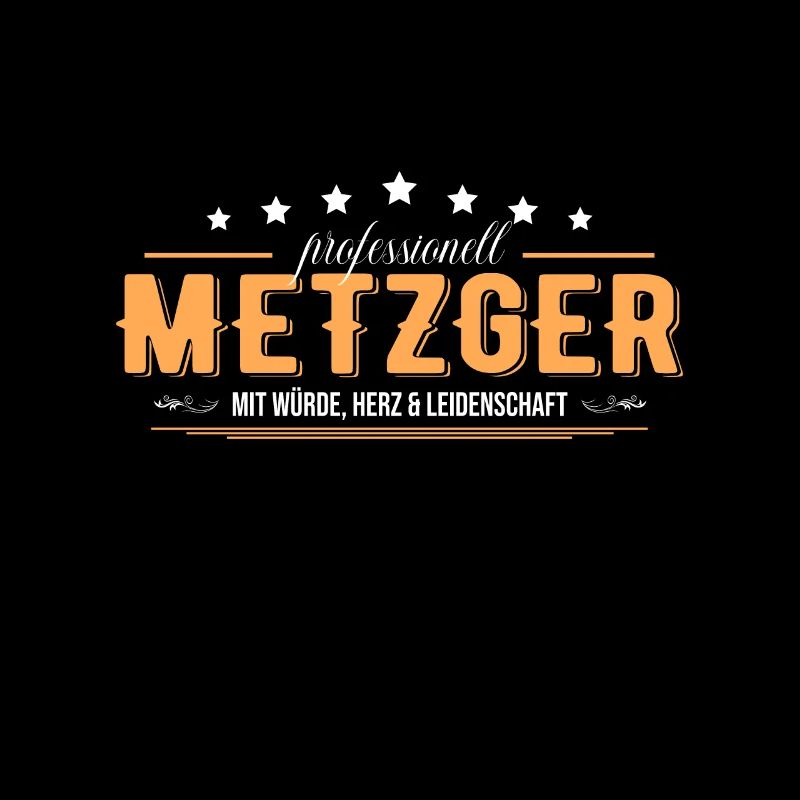 Metzger mit Leidenschaft Fleischer