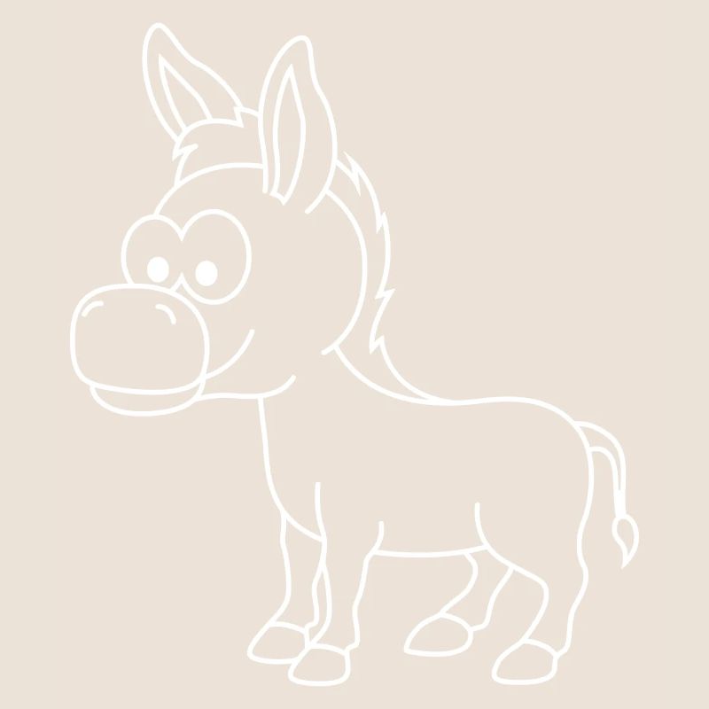 Âne Comic Animal