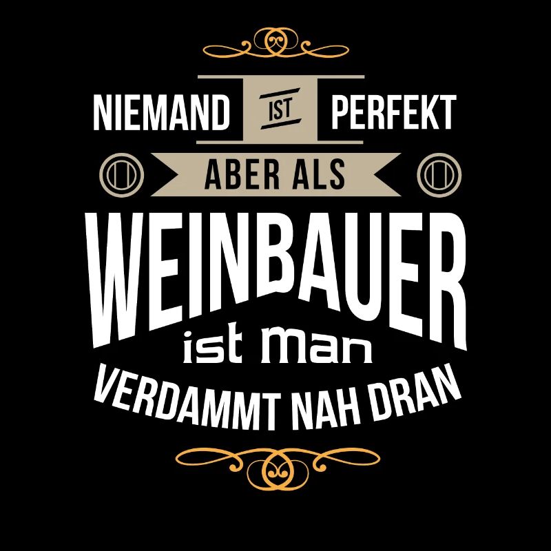 Weinbauer Winzer Winzermeister perfekt