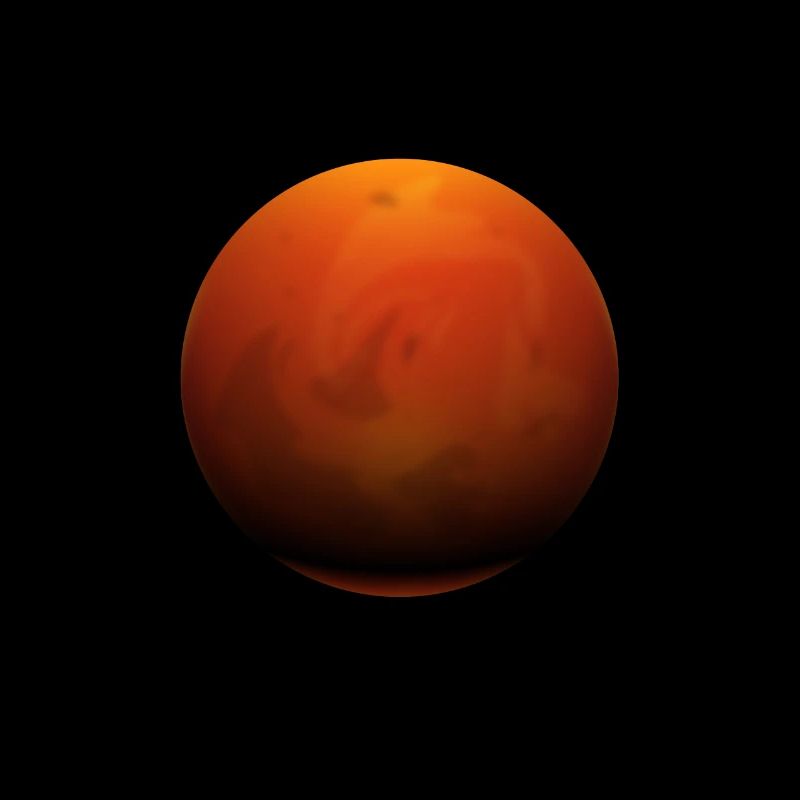 Mars Red Planet Space Astronaut Cadeau
